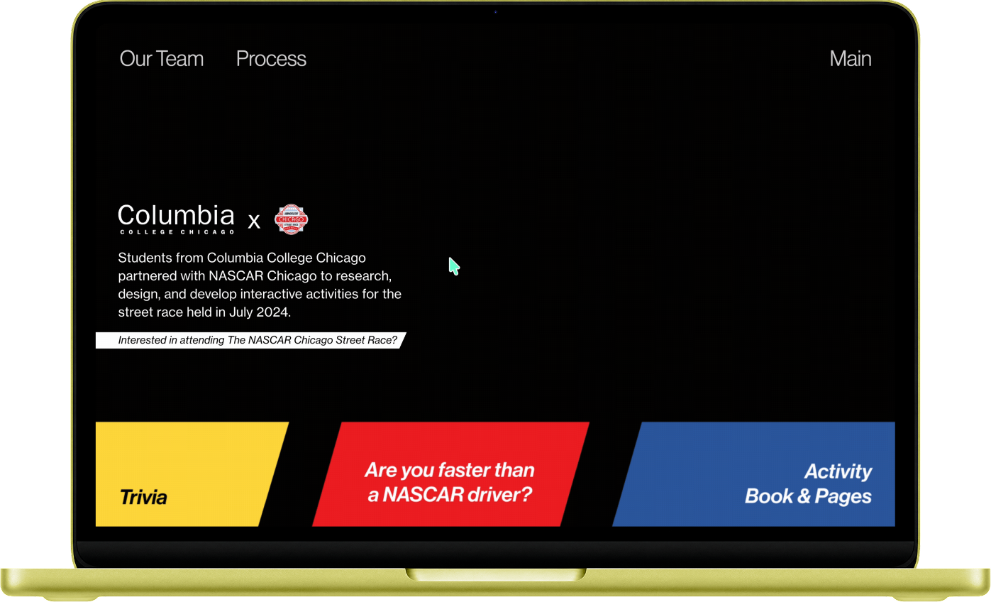 The web platform on a laptop
