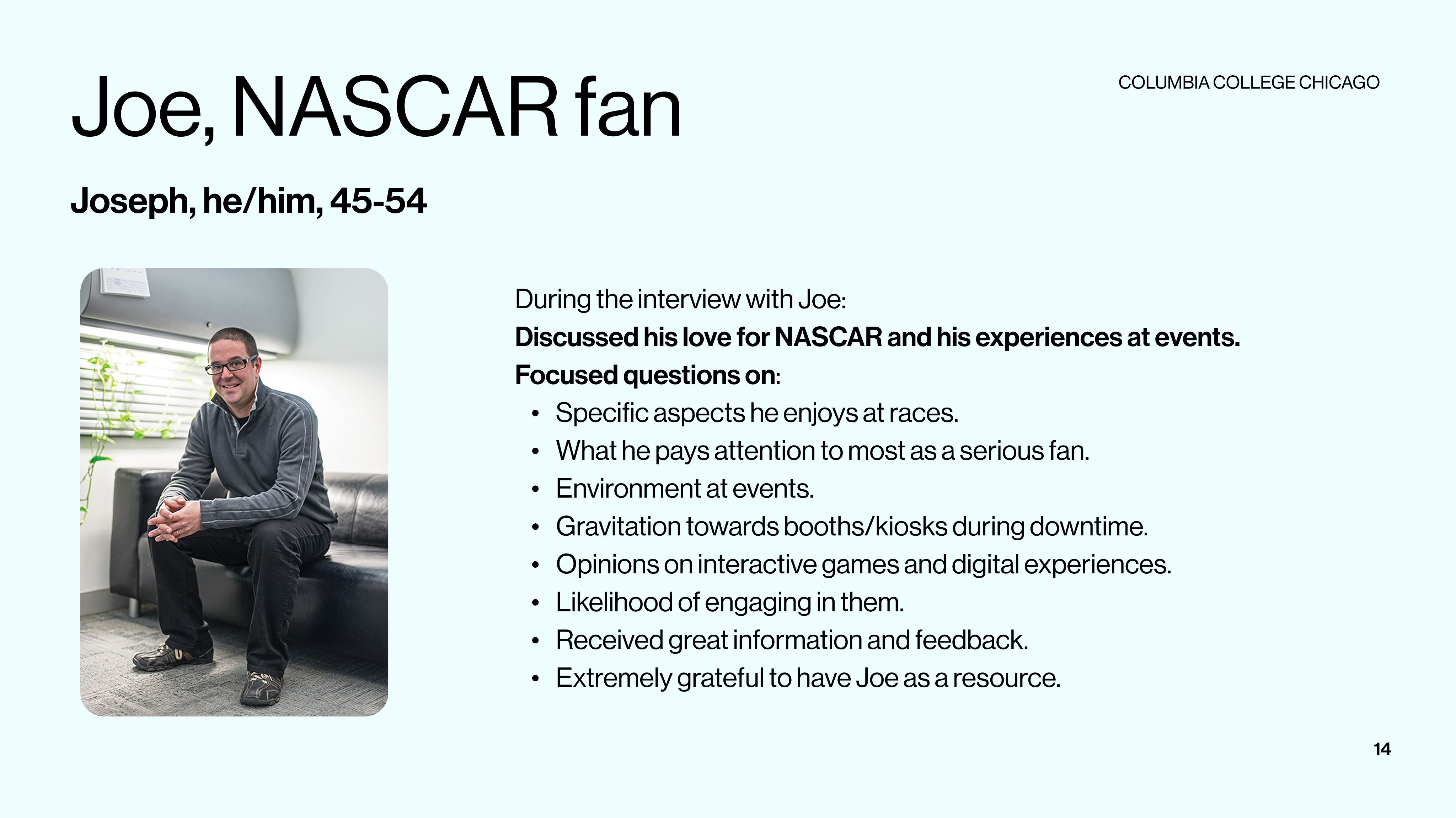User interview boards — 2 of 6