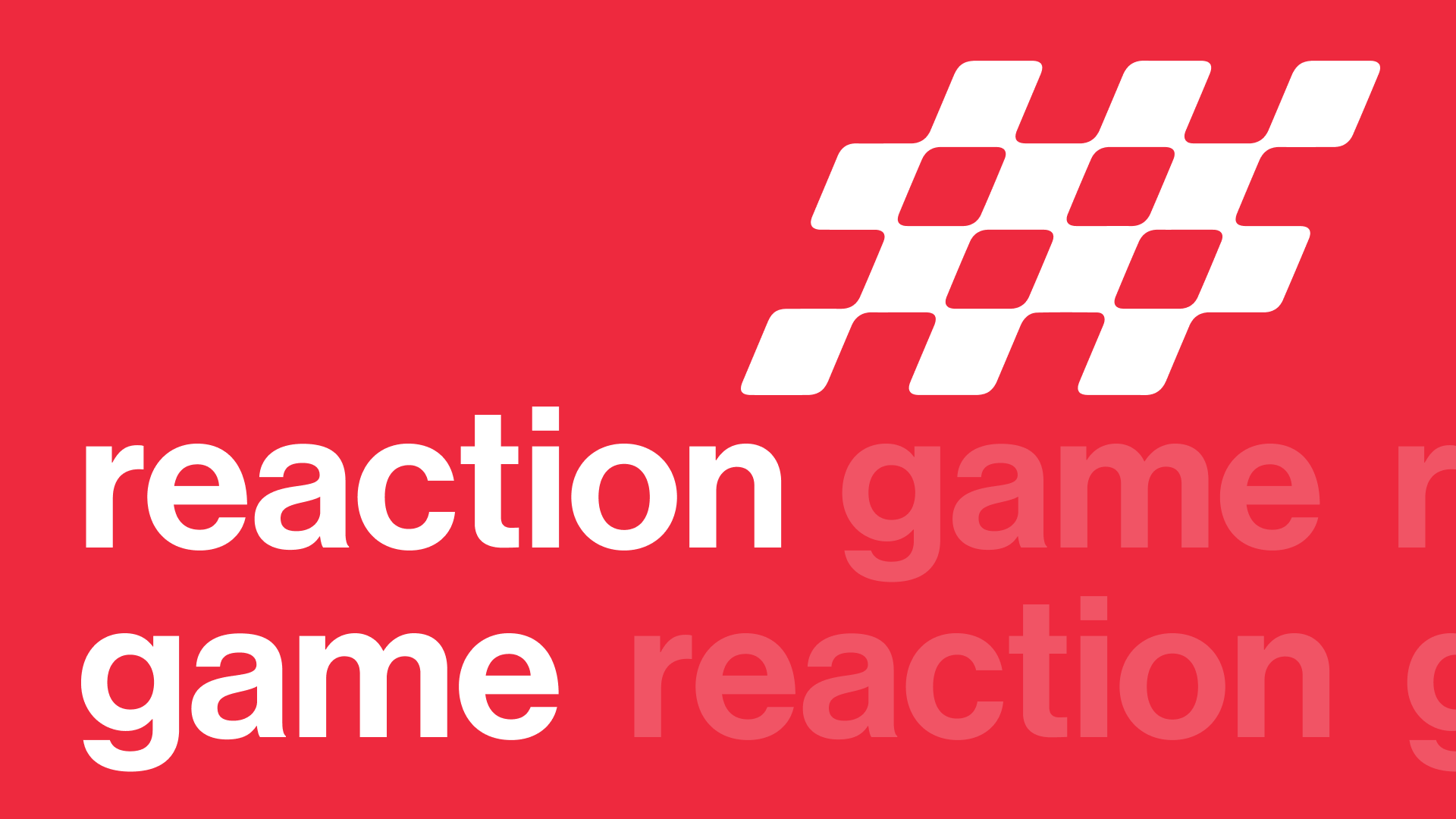 Reaction game screens — 1 of 4