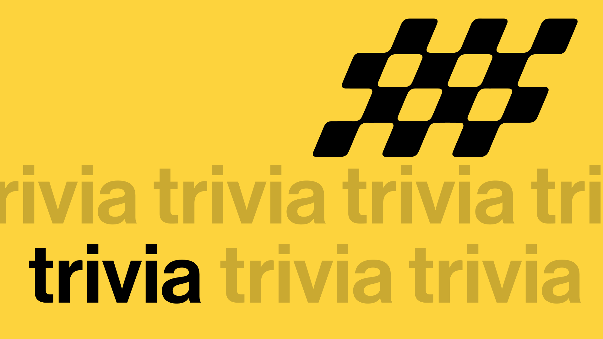 Trivia game screens — 1 of 5